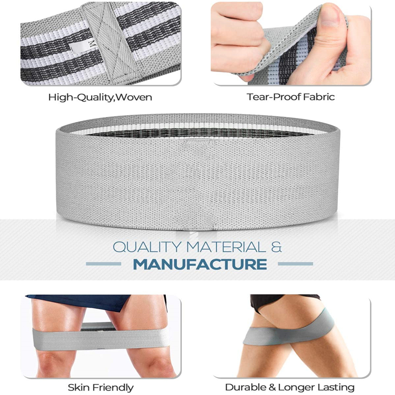 3PCS Women Men Fabric Resistan - Yoga Fitness Resistance Band review and price