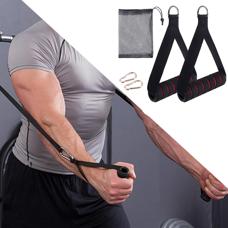 Heavy Duty Cable Machine Handl - Yoga Fitness Resistance Band review and price